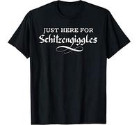 LKMGFD Here for Schitzengiggles Oktoberfest Group Bachelor Party T-T-Shirts à Manches Courtes(Large)