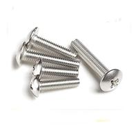 Lkq-Boulons à cinq pans M3 M4 M5 M6 Vis de la machine à tête de serre encastrée, 10pcs / lot, Solide et résistant à l’usure(25mm x10pcs,M3)