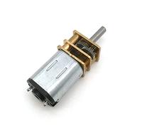 Lkq-moteur dc 1pc électrique N20 Micro vitesse Moteur DC 3V 6V 12V Réduction du moteur de réducteur moteur de réducteur pour modèle de robot de voiture, grande capacité de charge(200RPM,12V)