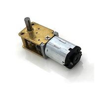 Lkq-moteur dc 1pcs N20 DC 3V / 6V / 12V MINI MICRO WORM Moteur W/Plein Metal Boîte de vitesses de vidée Grand couple, grande capacité de charge(12V 60RPM)