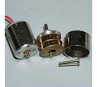 Lkq-moteur dc Micro 16 mm de moteur d'engrenages sans coreaux DC 3V 3.7V 5V 80RPM Réducteur engrenage de moteur à moteur lente de la boîte de vitesses en métal complet, grande capacité de charge