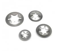 Lkq-Rondelles d'arrêt 65Mn Steel 304 Stainless Steel M2 To M12 External Circlip Self-Locking Retaining Clip Push On Shaft Bearing Snap Ring Washer, solide et durable(304 stainless steel,100pcs M2.5x8)