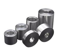 Lkq-Rondelles d'arrêt D8.2 -D12.2 Aluminum Bushing Gasket Flat Washer Metal Shaft Sleeve Round Hollow No Thread Standoff Spacer, 3Pcs, solide et durable(D8.2xD20xL (3pcs),Length 11mm)