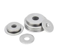 Lkq-Rondelles d'arrêt M1.6/ M2/ M2.5/ M3/ M4/ M5/ M6/ M8-m22 Large Flat Washer 304 Stainless Steel Big Metal Gasket Meson Plain Washers, solide et durable(M4x12x1.2 x20pcs)