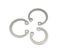 Lkq-Rondelles d'arrêt M8 To M30 304 Stainless Steel Black 65mn Manganese C Type Internal Circlip Retaining Clip Snap Ring, solide et durable(304 stainless steel,10pcs M26)