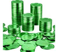 LKQBBSZ Lot de 20 pièces de trèfle à 3 feuilles en plastique pour la Saint-Patrick - Pour fête de la Saint-Patrick