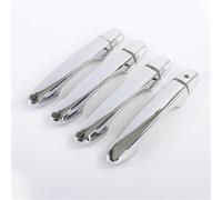 LKRGBXA Auto Poignée De Porte Pour Civic 9e Génération 2012-2015 Poignée Porte Extérieure Noire En Fiber Carbone Garniture Couverture Moulée Avec Décor D'entrée Sans Clé