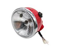 LKRGBXA Avec Spot Lumineux Moto Feux Pour Z50 Z50J Pour Little Pour Singe Pour DAX CT70 Z50R 50cc Pour Rétro Pour Phare Moto Accessoires De(Rouge)