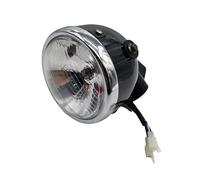 LKRGBXA Avec Spot Lumineux Moto Feux Pour Z50 Z50J Pour Little Pour Singe Pour DAX CT70 Z50R 50cc Pour Rétro Pour Phare Moto Accessoires De(Le noir)