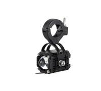 LKRGBXA Avec Spot Lumineux Moto Feux Projecteurs Led Pour Phare Moto Projecteur Auxiliaire Bicolore Lentille Rouge Clignotante Voyant D'avertissement Accessoires(1piece)