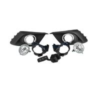 LKRGBXA Feux brouillard Ensemble Phares Antibrouillard Pour Pare-chocs Avant Réflecteur Pour Mazda 3 Pour Axela 2014-2016, Avec À Câble Et Couvercle Chromé Feux Anti-brouillard(With Chroming)