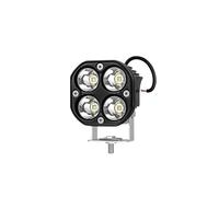 LKRGBXA Phare De Moto Projecteurs Travail LED 3 Pouces 12 V 24 V Phares Pour Motos Feux Antibrouillard À LED 4x4 Tout-terrain VTT(1piece white)