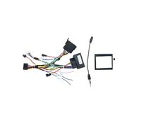 LKRGBXA pour VW pour Multivan T5 2003-2015 9 Pouces Autoradio Android DVD Stéréo Écran Lecteur Vidéo Cadre Cordon d'alimentation Harnais Canbus Montage Autoradio Cadre Façade
