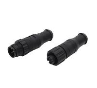 LKRPOUTYR 2 pièces de terminaisons NMEA 2000 M12 mâle-Femelle à 5 Broches IP67 étanches pour Les réseaux Lowrance, Simrad, kit de terminaison N2K avec boîtier en ABS pour l’électroni