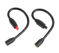 LKRPOUTYR Câble Adaptateur MMCX vers pour ATH, Compatible avec Les écouteurs IM04, IM03, IM02, IM01, IM50, IM70, câble Audio Plug and Play à Noyau en cuivre sans oxygène et fiche plaquée Or.