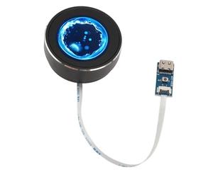 LKRPOUTYR Écran Tactile Rond de 1,3 Pouce, Module d’écran Tactile capacitif Rond, écran LCD série 320 x 240 avec encodeur et Verre trempé pour systèmes de contrôle de la Maison Intelligente