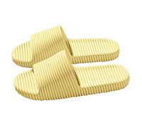 LKRSEEF Chaussons pour Homme Femme Douche Intérieur Confort Chausson Grande Taille Été Couleur Pure Claquette Piscine Soft Élégante Sandales Chic Antidérapants Décontracté