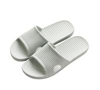LKRSEEF Chaussons pour Homme Femme Grande Taille Piscine Intérieur Claquette Confort Couleur Pure Été Chausson Décontracté Élégante Chic Sandales Leger Soft Douche