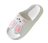 LKRSEEF Claquettes Femme Hommes Antidérapants Élégante Chic Claquette Leger Soft Couleur Pure Chausson Grande Taille Été Décontracté Sandales Confort Douche Intérieur
