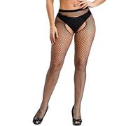 LKRSEEF Collant Femme Fantaisie Collants Noir a Paillette Sexy Chair Grande Taille Fete Noirs Plumetis Paillettes Pailleté Rayé Rouge