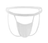 LKRSEEF Corset Jockstrap Gay Bretelle Cosplay sous Vetement Mini Sexy Hot Chic String Transparent Bondage Elephant Slip Erotique Coquin Travesti Tenue Sissy Culotte Livraison Demain