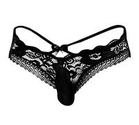 LKRSEEF Corset Shorty Homme Adulte Erotique Chic Tenue Crossdresser Bretelle Travesti String Cosplay Bondage Mini Slip Sexy Hot Ouvert Transparent sous Vetement Elephant Culotte Livraison Aujourd'hui
