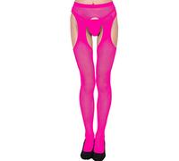 LKRSEEF Érotique Bas Femme Ouvert Grande Taille Collant Noir/Blanc Vintage Sexy Bas Résille Autofixant Collant Résille Halloween Combinaison Contention Confort Ensemble Nylon Vêtements Femme