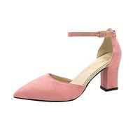 LKRSEEF Escarpins Femme Petit Talon Escarpin Chic Été Élégante Escarpins Compensee Talon Nu-Pieds Chaussures Grande Taille Confort Chic