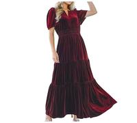 LKRSEEF Robe Demoiselle Femme Rouge De Soiree Longue Chic Robes Mariage Cérémonie Témoin Anniversaire Verte Soirée Cocktail Noire Emeraude Moulante Bleu Roi Et Elegante