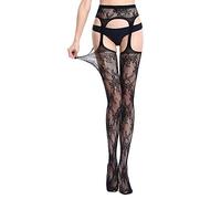 LKRSEEF Vintage Bas Femme Contention Grande Taille Collant Halloween Érotique Ouvert Guepiere Transparente Ensemble Fantaisie Bas Et Jarretières Autofixant Femme Combinaison Nylon Livraison 24h