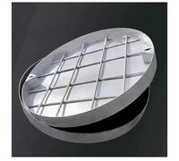 LKSGJSNB Couvercle et Cadre de Regard en Acier Inoxydable, Invisible et affleurant, for Fosse septique, Jardin, allée, Trottoir.(D70cm/27.5in)