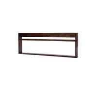 LKSGJSNB Porte-revues Mural Bibliothèque illustrée en Bois Massif Magazines muraux Dossier de fichiers Livres et présentoir de Stockage de journaux for Le Bureau à Domicile(B,60x7x30cm)