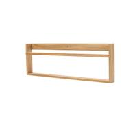 LKSGJSNB Porte-revues Mural Bibliothèque illustrée en Bois Massif Magazines muraux Dossier de fichiers Livres et présentoir de Stockage de journaux for Le Bureau à Domicile(A,90x7x30cm)