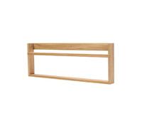 LKSGJSNB Porte-revues Mural Bibliothèque illustrée en Bois Massif Magazines muraux Dossier de fichiers Livres et présentoir de Stockage de journaux for Le Bureau à Domicile(A,60x7x30cm)