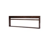 LKSGJSNB Porte-revues Mural Bibliothèque illustrée en Bois Massif Magazines muraux Dossier de fichiers Livres et présentoir de Stockage de journaux for Le Bureau à Domicile(B,90x7x30cm)