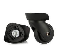 LKSGJSNB Roues de Coffre, Remplacement de Roues de Bagages, Roue muette de Bagage pivotante à 360 degrés, Valise de Remplacement, réparation de Roues, pièces Spinner (W162#)