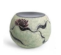LKSGJSNB Tabourets Art Antique, tabourets de Table Basse de Jardin et de Cour, tabourets à Langer dans Le Foyer, tabourets Lotus et tabourets Bas créatifs. (Couleur : B)(B)