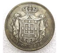 LKTingBax 1900 Liberty Vieux Portugal Pièce commémorative de Bateau à Voiliers - Pièce de monnaie en nickel Hobo pour papa/amis facilitant la vie