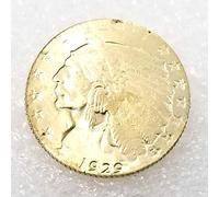 LKTingBax 1929 Pièce de Monnaie Rare Morgan de 2,5 Dollars - Ancienne pièce américaine - Hobo Non circulée en Nickel USA Morgan Dollar Copie de Type pour faciliter la Vie