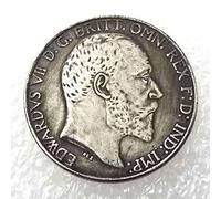 LKTingBax Antique 1905 British Florin-Edward VII Pièce ancienne du Royaume-Uni Pièce commémorative Grande Angleterre-Découvrez l'histoire des pièces du Royaume-Uni facilitant la vie