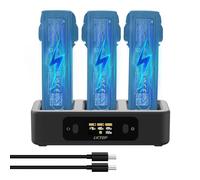 LKTOP Avata 2 Chargeur de batterie pour drone DJI Avata 2 avec écran LED