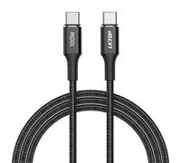 LKTOP Câble USB C vers USB C 100 W pour accessoires de drone DJI, câble de charge rapide de type C en nylon tressé pour DJI Mini/Air/Mavic/Flip/Neo/Avata Series Hub de batterie, contrôleur, appareil