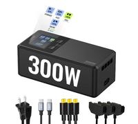 LKTOP Hub de charge 300 W pour DJI Matrice 4T/4E, charge rapide à 3 | Avec 4 modes de charge, sortie USB-C PD 100 W, écran LCD avec compteur de cycles