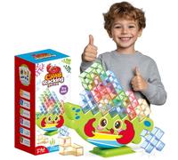Lktvys Crabe Game for Kids, Jeu d'Équilibre Montessori, Jouet pour Filles et Garçons, Nouveau Modèle Innovant, Cadeau Fille 3-8 Ans, Jeux de Société pour Développer Patience et Concentration