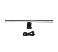 LKUREASDR Barre lumineuse d’écran RGB, barre lumineuse pour ordinateur avec protection des yeux et commande tactile, rétroéclairage LED à double source de lumière pour bureau, maison et