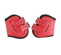 LKUREASDR Bottes pour Boulet de Cheval, Bottes légères et Respirantes pour la Jambe postérieure du Cheval, dotées de Trous de Ventilation et d’Un Design antidérapant, Protection en PU et (M)