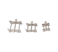 LKUREASDR Ensemble de 3 supports fixes en métal pour mouvements de montre, outil de réparation de montres disponible en 3 tailles, idéal pour les horlogers, les artisans joailliers et les