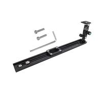 LKUREASDR Plaque de Support pour téléobjectif de 380 mm, Support en Alliage d’Aluminium pour Objectif à Longue focale, Compatible avec Le système à déclenchement Rapide Arca-Swiss et Les