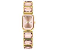 Lkvent Montre Enfant Montre à Quartz sertie de Diamants, Bracelet à Cadran carré, Montre de personnalité for Femme, Un Cadeau de Luxe for Petite Amie et épouse Digitale(Roze)