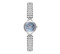 Lkvent Montre Enfant Montre-Bracelet de Luxe légère Bai Ta, Montre à Quartz Ciel étoilé, Montre-Bracelet Ronde, idéale comme Cadeau for Petite Amie ou épouse Digitale(Silver Blue)